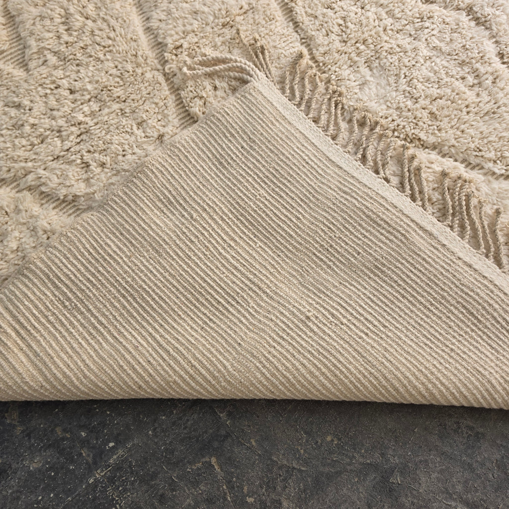 Extra Large Moroccan Beni Ourain Rug, Boho Area Rug (300x411 cm)