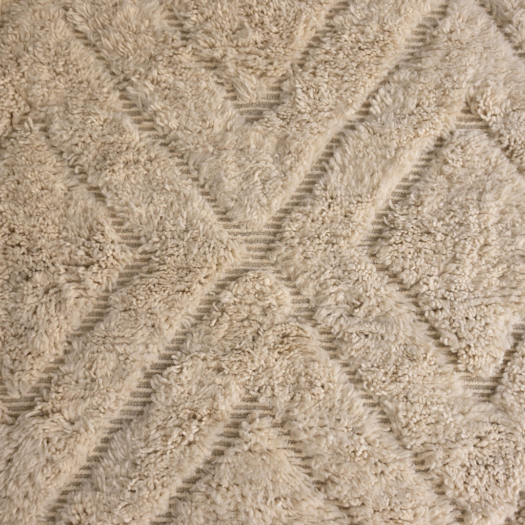 Oversized Moroccan Beni Ourain Rug, Luxury Boho Living Room Rug (300x400 cm)