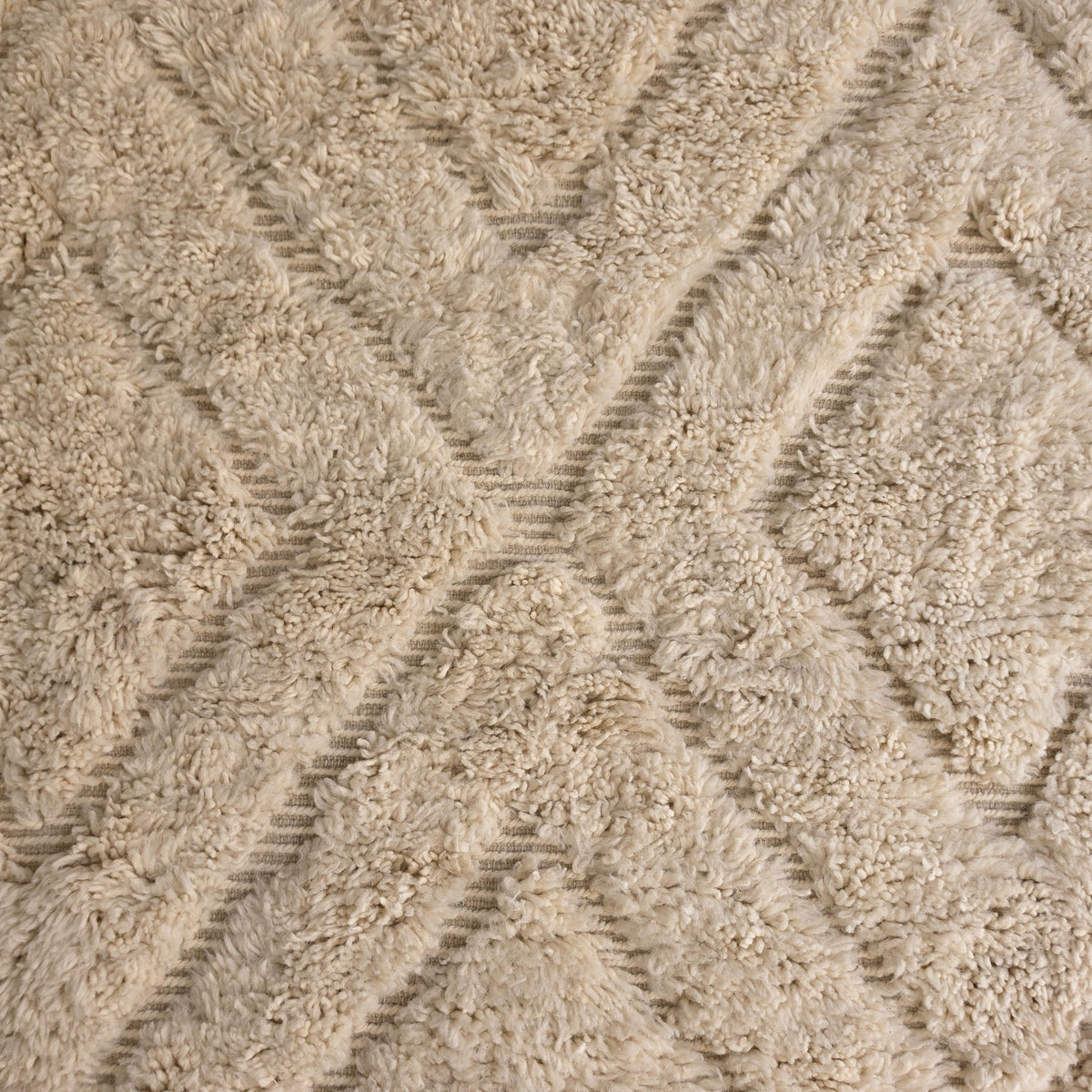Oversized Moroccan Beni Ourain Rug, Luxury Boho Living Room Rug (300x400 cm)
